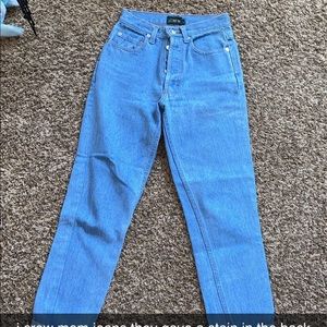 new crew vintage button up jeans